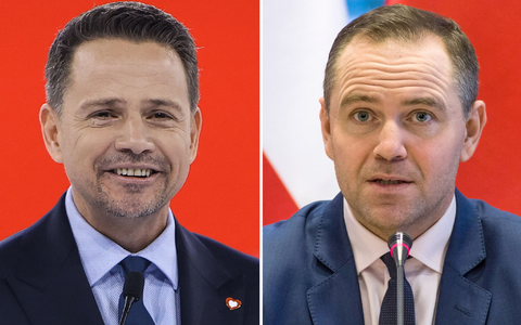 Bei der Stichwahl um das Präsidentenamt in Polen tritt der liberale Rafal Trzaskowski (links) gegen den Rechtskonservativen Karol Nawrocki an. (Archivbild) - Foto: Jarek Praszkiewicz/PAP/Attila Husejnow/SOPA Images via ZUMA Press Wire/dpa