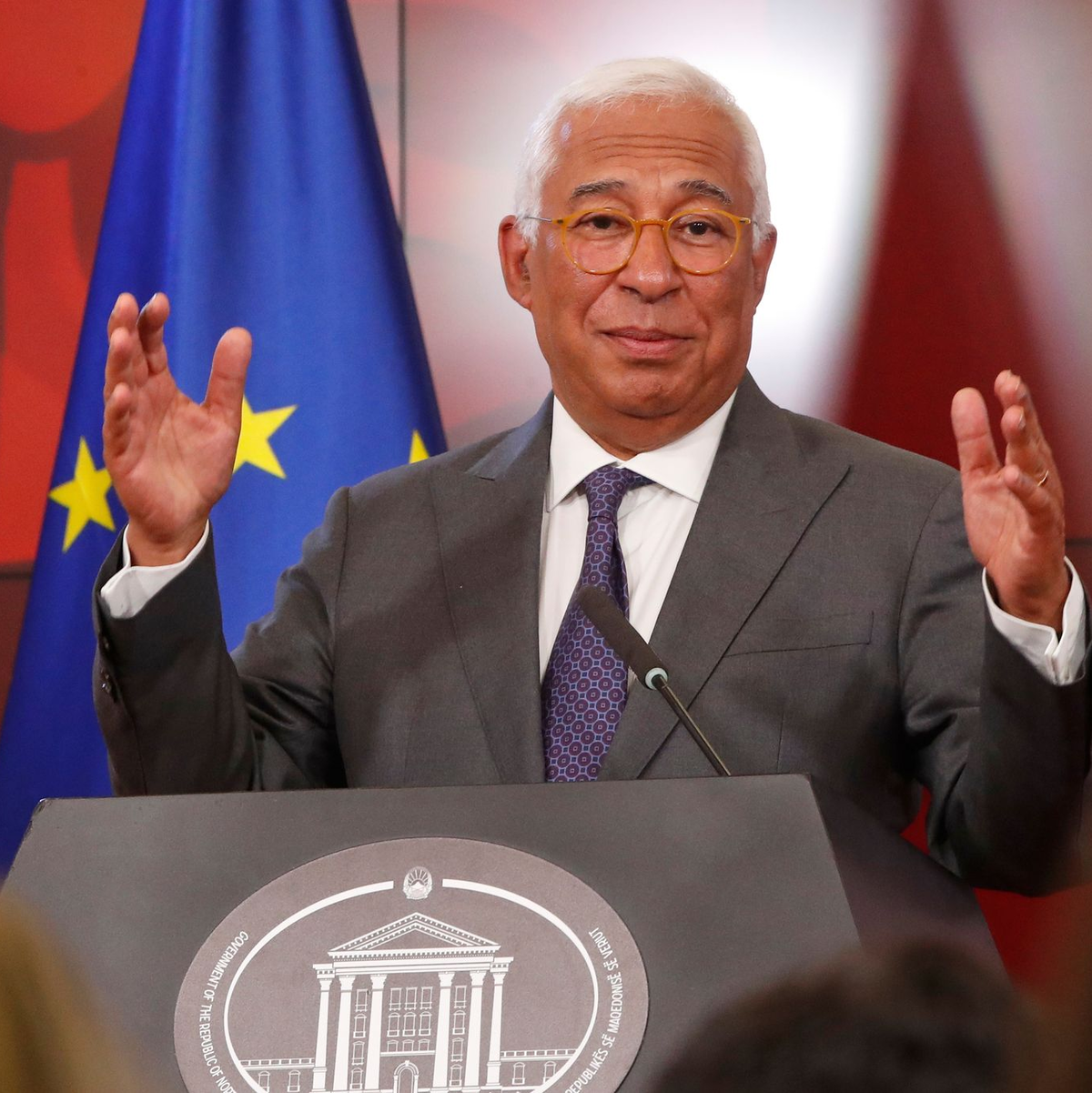 EU-Ratspräsident Costa ist über die Lage in Gaza «schockiert». (Archivbild) - Foto: Boris Grdanoski/AP/dpa