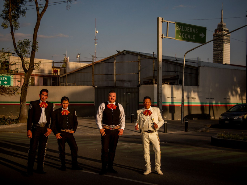 Die Party fand in der Nähe des berühmten Platzes Garibaldi statt, auf dem sich die Mariachi-Musikanten in Mexiko-Stadt versammeln. (Archivbild) - Foto: Jair Cabrera Torres/