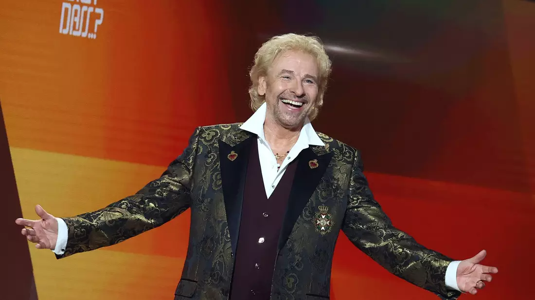 2021 feierte er ein umjubeltes Revival des ZDF-Klassikers «Wetten, dass..?». (Archivbild) - Bild: Daniel Karmann/dpa