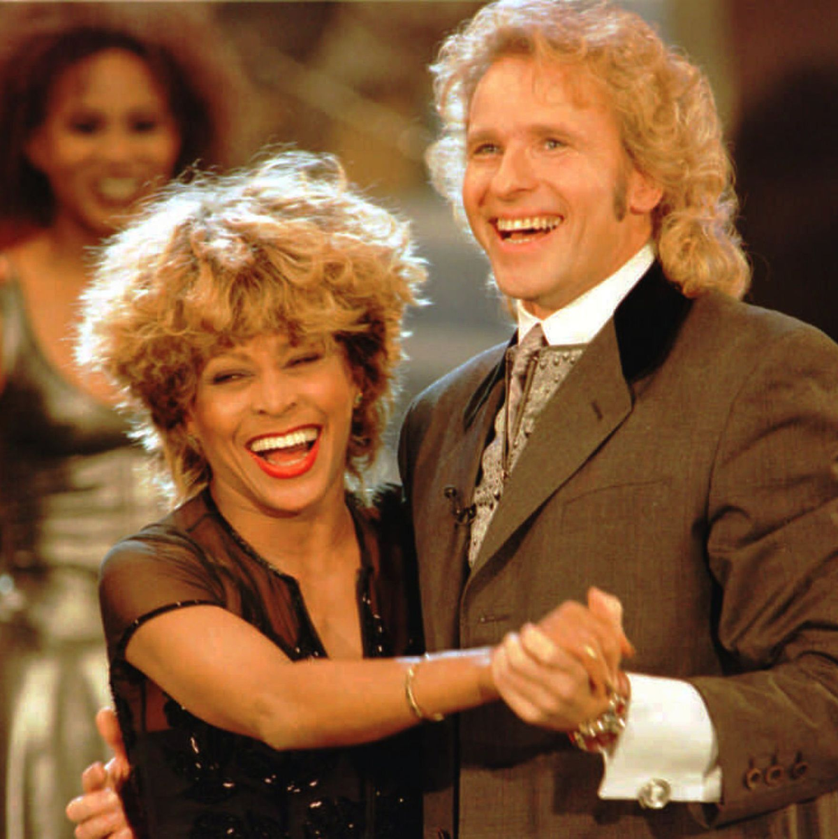 Internationale Stars tummelten sich in den Shows von Thomas Gottschalk: hier Rocksängerin Tina Turner. (Archivbild) - Foto: Werner Getzmann/dpa