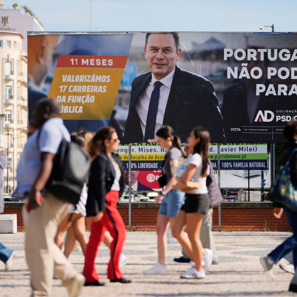 Es war bereits die dritte Parlamentswahl in etwas mehr als drei Jahren. (Archivfoto) - Foto: Armando Franca/AP/dpa
