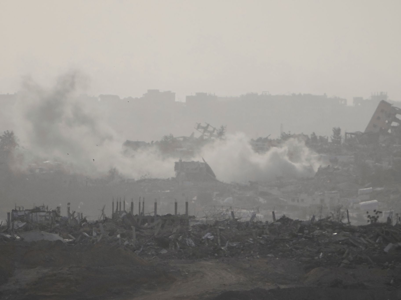 Teil der Großoffensive sind auch Bodentruppen.  - Foto: Ariel Schalit/AP/dpa