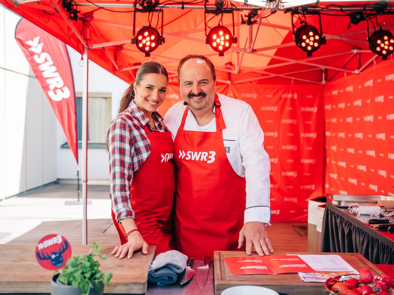 Johann Lafer und Sally Özcan wollen nächstes Jahr in Wien für ESC-Gewinner JJ kochen - Foto: presseportal.de