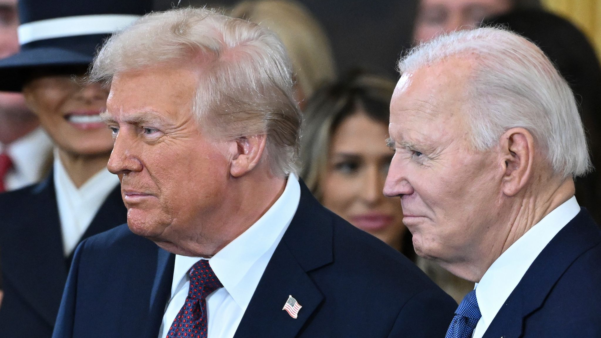 Trump zeigt sich nach der Krebsdiagnose bei Biden besorgt. (Archivbild) - Foto: Saul Loeb/POOL AFP/AP/dpa