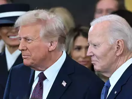 Trump zeigt sich nach der Krebsdiagnose bei Biden besorgt. (Archivbild) - Foto: Saul Loeb/POOL AFP/AP/dpa