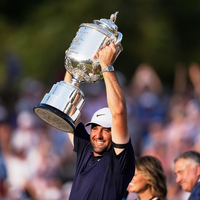 Scottie Scheffler holte sich bei der PGA Championship den dritten Major-Sieg seiner Karriere. - Foto: George Walker IV/AP/dpa