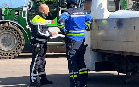 POL-SL: Internationale Kontrolle des Schwerlastverkehrs / Schwerpunktkontrolle von Abfalltransporten in Großrosseln und Dillingen - Foto: presseportal.de