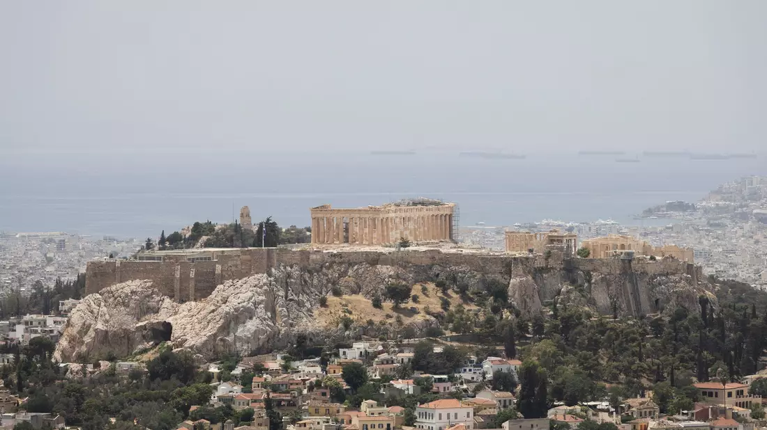 Die Erdbeben waren auch in Athen zu spüren. (Archivbild) - Bild: Socrates Baltagiannis/dpa