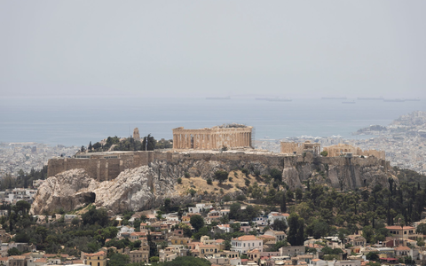 Die Erdbeben waren auch in Athen zu spüren. (Archivbild) - Foto: Socrates Baltagiannis/dpa