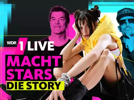 „1LIVE MACHT STARS – Die Story“ – Dreiteilige Doku zeigt legendäre 1Live-Momente aus 30 Jahren - Foto: presseportal.de
