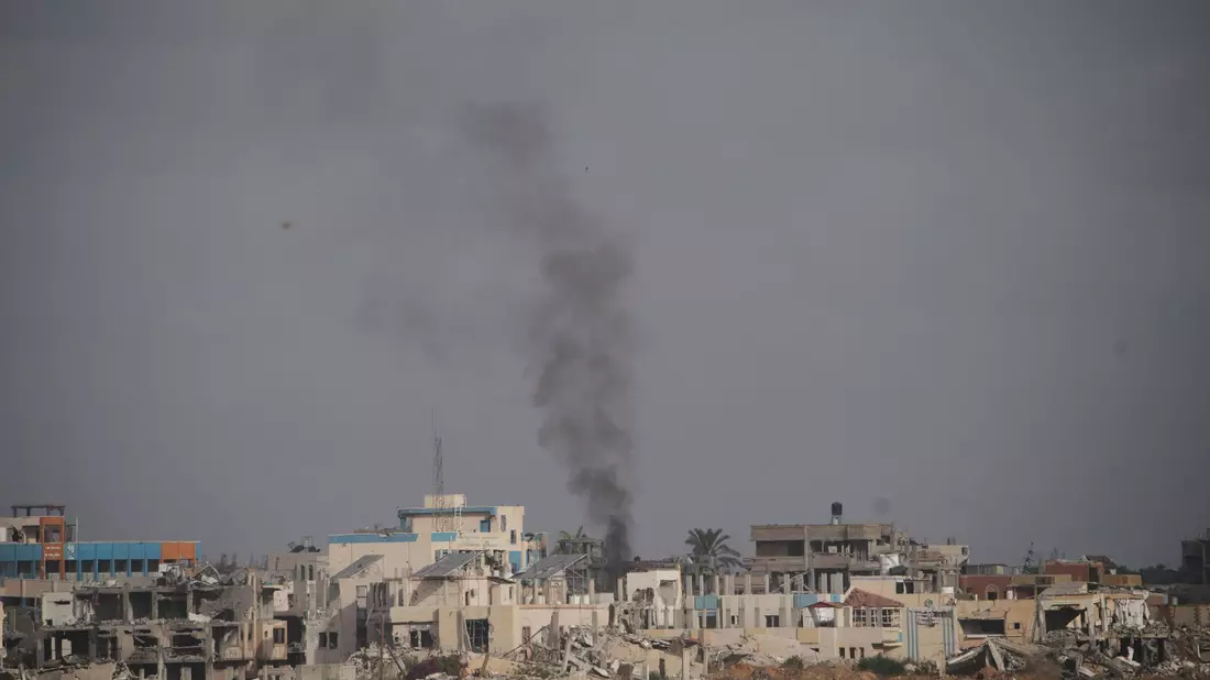 Laut Israels Armee gab es einen Drohnenangriff auf mehrere Verdächtige in der Nähe israelischer Bodentruppen. (Archivbild) - Bild: Ohad Zwigenberg/AP/dpa