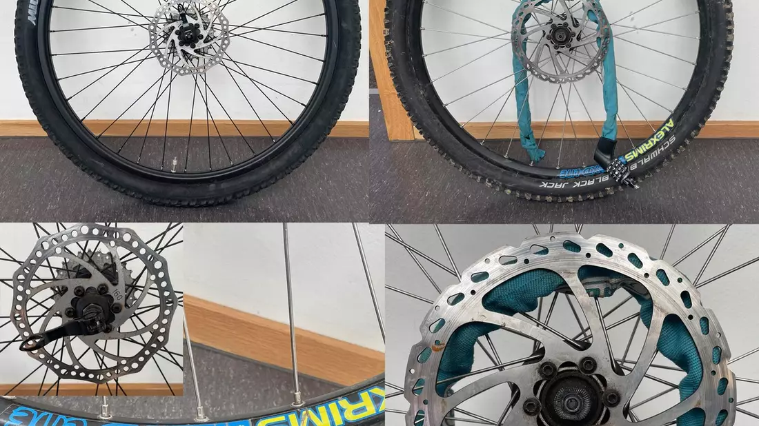 POL-DA: Darmstadt: Eigentümer gesucht/ Wer erkennt seine Fahrradteile? - Bild: presseportal.de