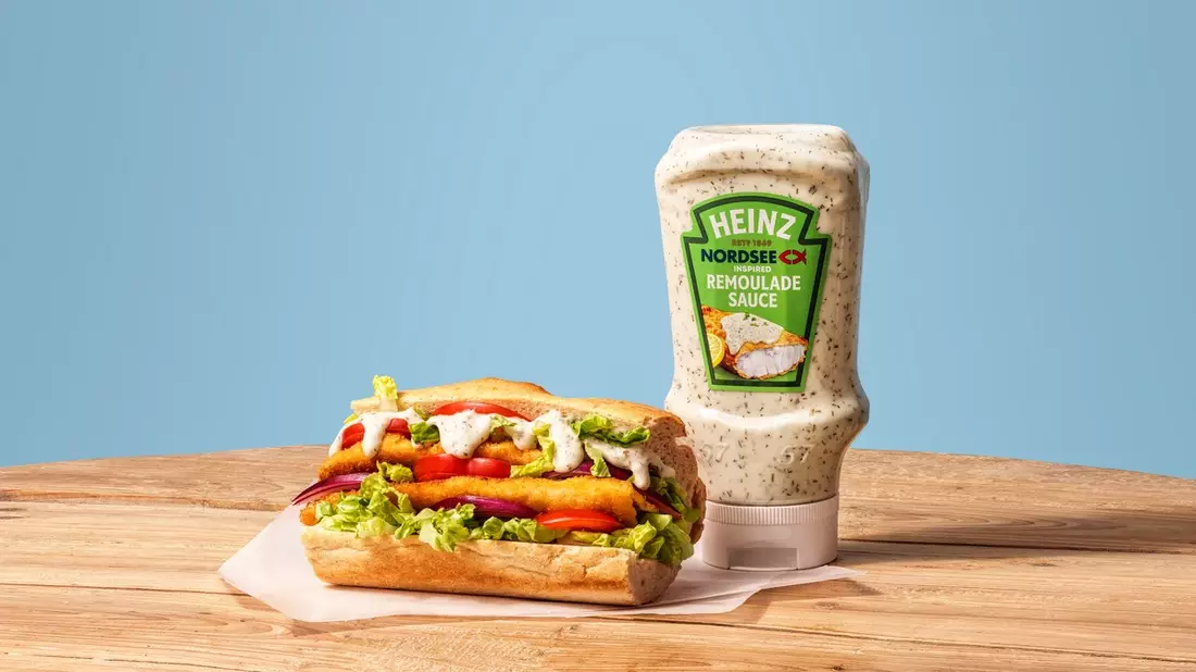 Fang des Tages: In Kooperation mit Nordsee serviert Heinz seinen Kunden eine neue Remoulade - Bild: presseportal.de