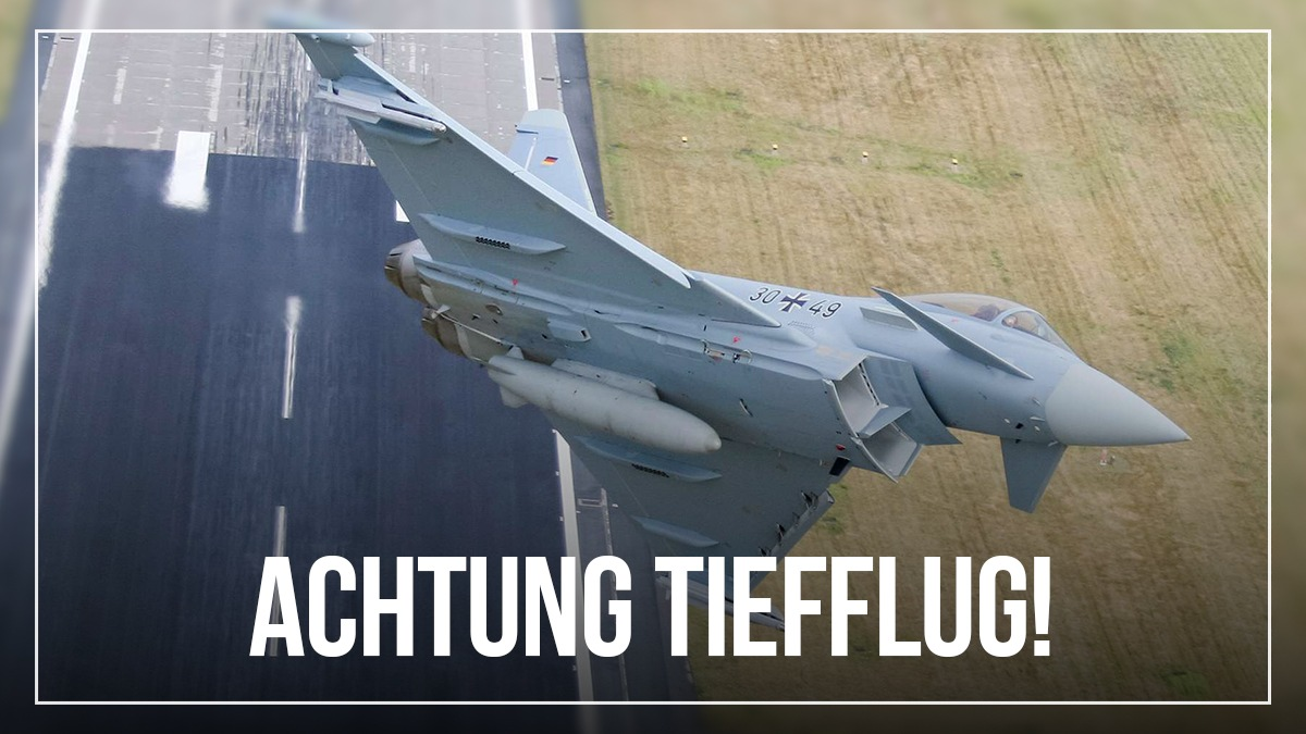 Train as you fight - Tiefflüge über Deutschland - Foto: presseportal.de