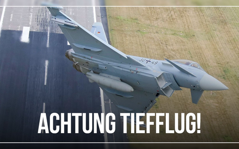 Train as you fight - Tiefflüge über Deutschland - Foto: presseportal.de