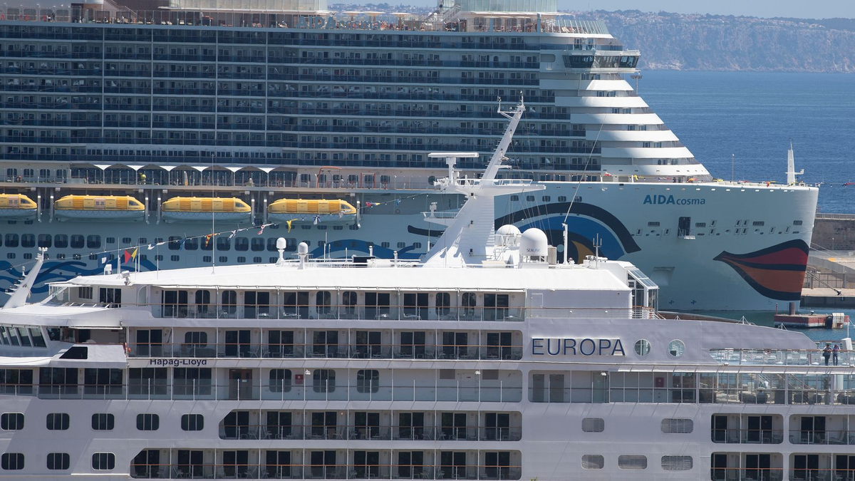 Das Mittelmeer gehörte im vergangenen Jahr nach der Karibik zum wichtigsten Ziel von Kreuzfahrten.  - Foto: Clara Margais/dpa
