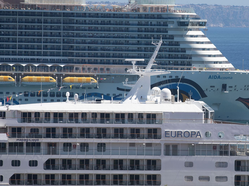 Das Mittelmeer gehörte im vergangenen Jahr nach der Karibik zum wichtigsten Ziel von Kreuzfahrten.  - Foto: Clara Margais/dpa
