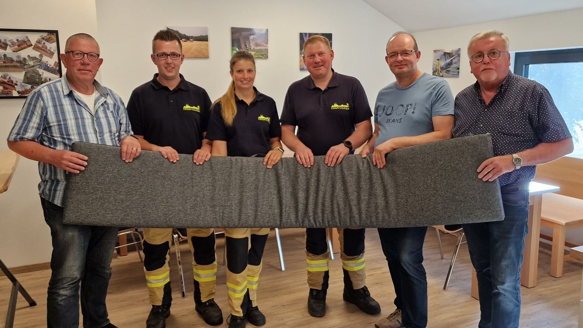 FW Xanten: Förderverein unterstützt die Einheit Lüttingen - Foto: presseportal.de