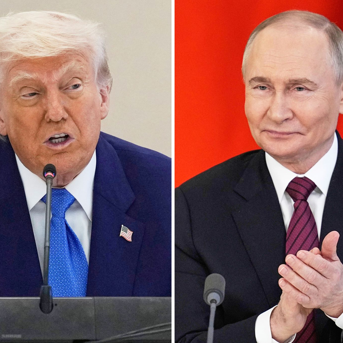 Kritiker werfen Trump zu viel Nähe und zu weniger Druck auf Putin vor. (Archivbild) - Foto: Brandon/Bednyakov/AP/dpa
