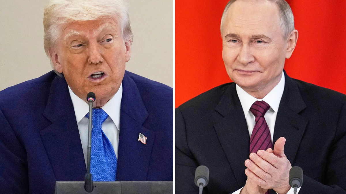 Putin und Trump haben rund eine Stunde miteinander telefoniert (Archivbild) - Foto: Brandon/Bednyakov/AP/dpa