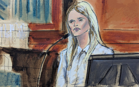 Szene aus dem Prozess - Foto: Elizabeth Williams/AP/dpa