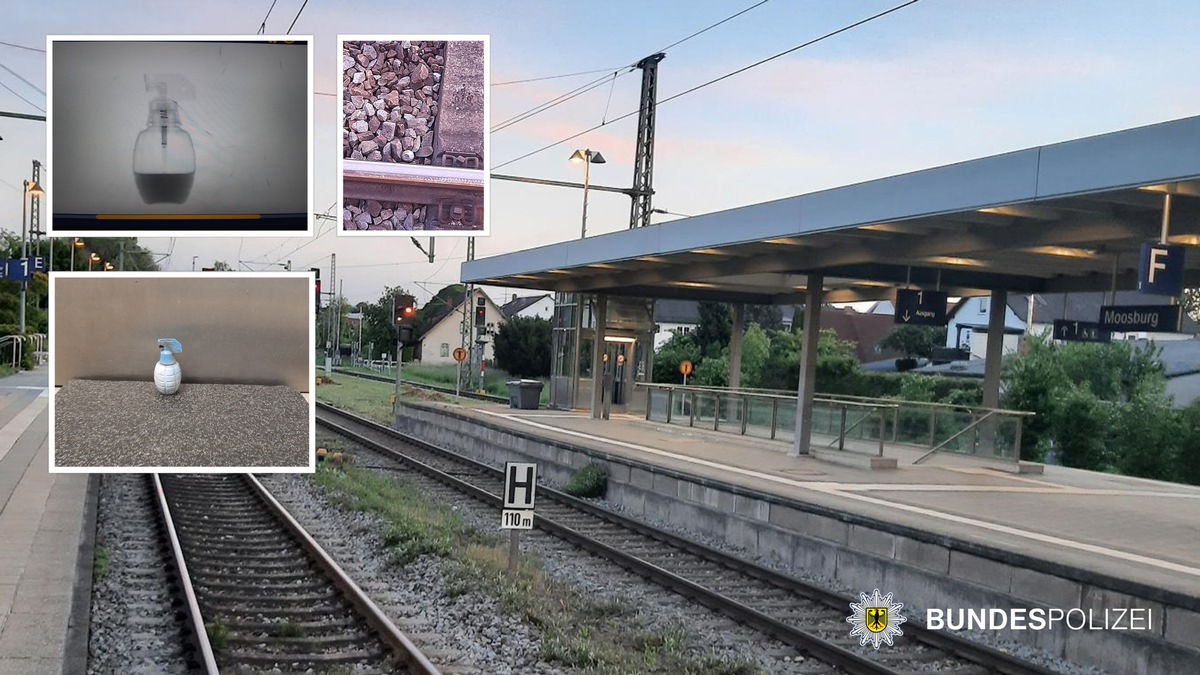 Bundespolizeidirektion München: Keine scharfe Sache / Polizeieinsatz wegen Handgranaten-Attrappe - Foto: presseportal.de