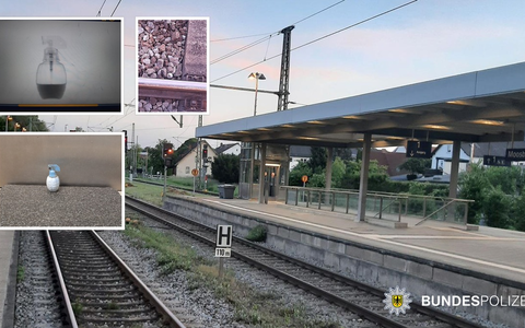 Bundespolizeidirektion MĂŒnchen: Keine scharfe Sache / Polizeieinsatz wegen Handgranaten-Attrappe - Foto: presseportal.de Bundespolizeidirektion MĂŒnchen: Keine scharfe Sache / Polizeieinsatz wegen Handgranaten-Attrappe - Foto: presseportal.de