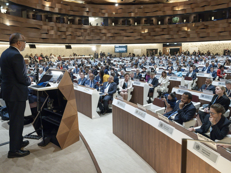 Im Vertrag festgehalten: Die WHO kann keinen Impfzwang oder Lockdowns anordnen.  - Foto: Magali Girardin/KEYSTONE/dpa