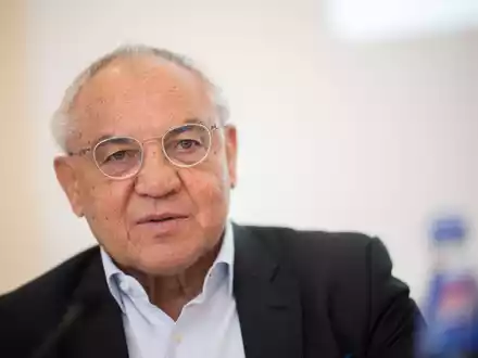 HSV-Idol Felix Magath. - Foto: Sebastian Gollnow/dpa
