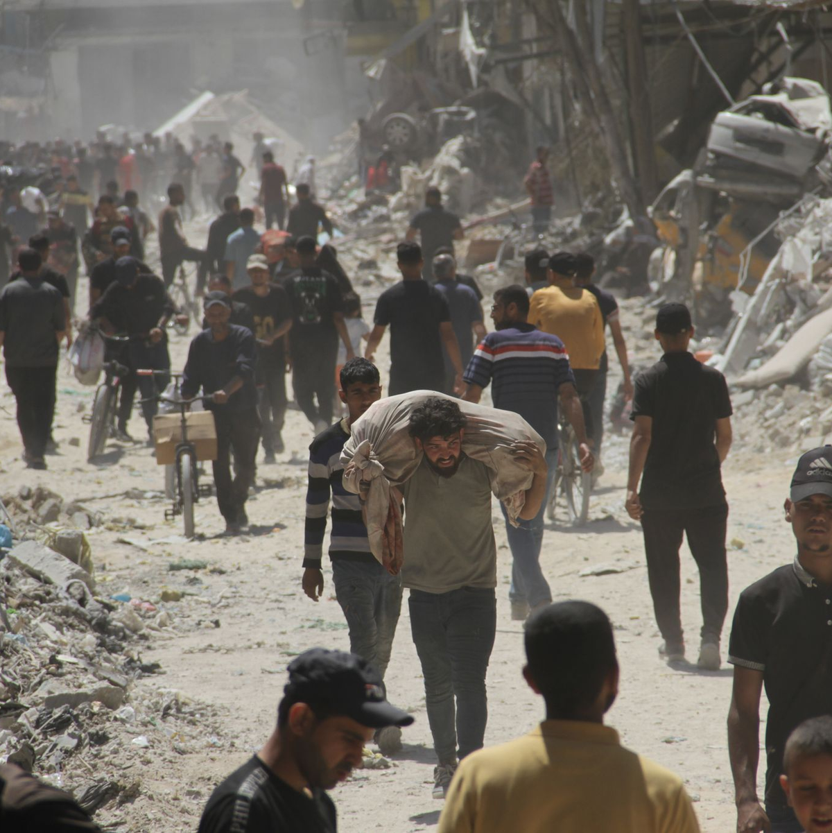 Das Jahr 2024 war geprägt von einer weiteren Eskalation des Krieges in Nahost mit massiven israelischen Militäroperationen im Gazastreifen und einer regionalen Ausweitung des Konflikts. (Archivfoto)    - Foto: Mahmoud Zaki/Xinhua/dpa