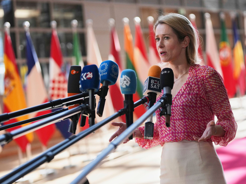 Dass Israel zuletzt wieder Hilfsgüter in den Gazastreifen ließ, sei nur ein Tropfen auf dem heißen Stein, sagte die EU-Chefdiplomatin Kaja Kallas zuletzt in Brüssel. - Foto: Virginia Mayo/AP/dpa