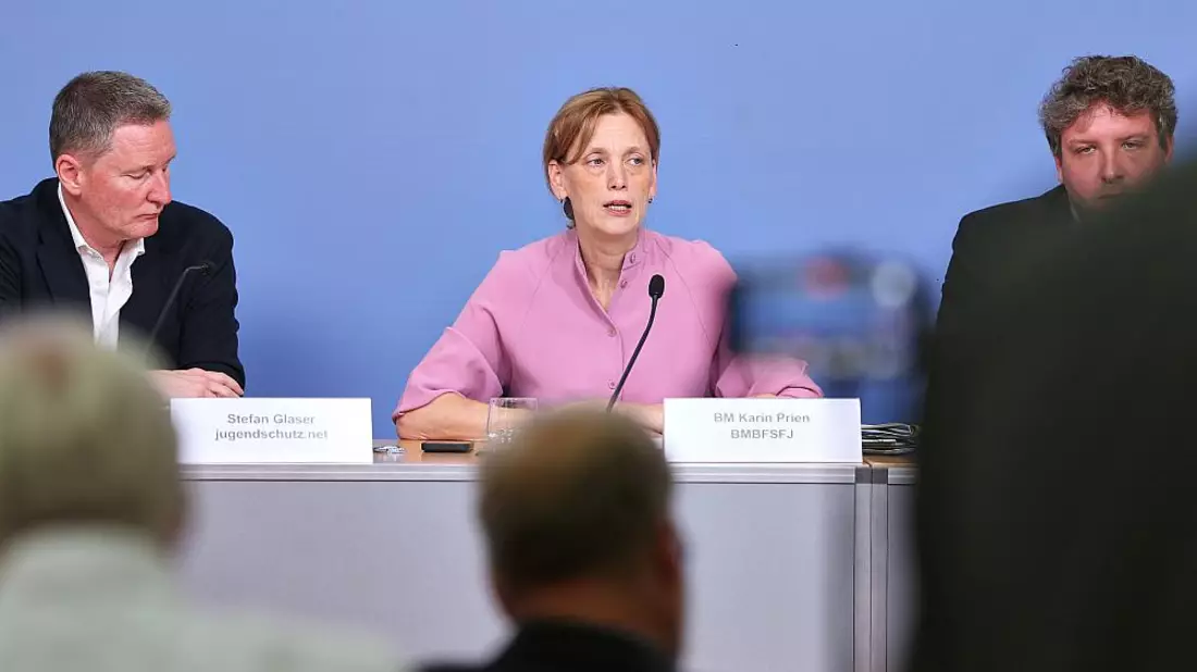 Vorstellung Jahresbericht jugendschutz.net am 20.05.2025 - Bild: über dts Nachrichtenagentur
