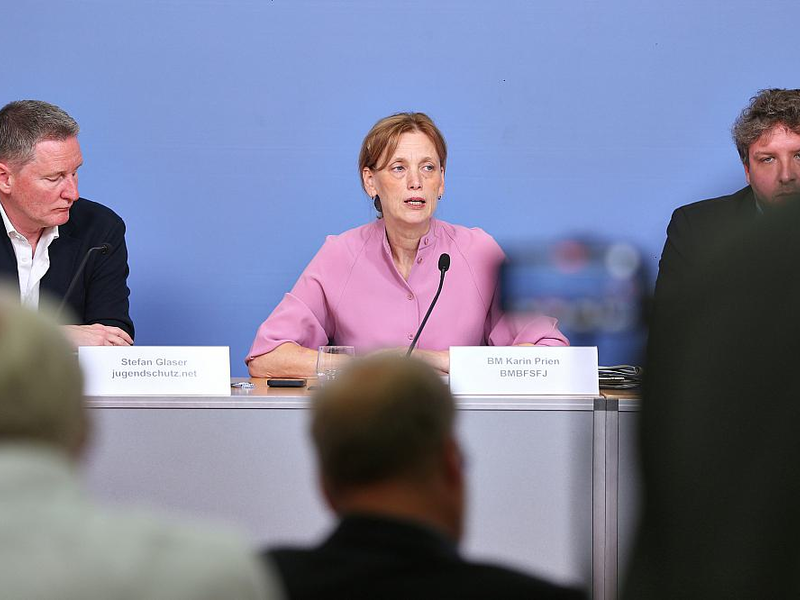 Vorstellung Jahresbericht jugendschutz.net am 20.05.2025 - Foto: über dts Nachrichtenagentur