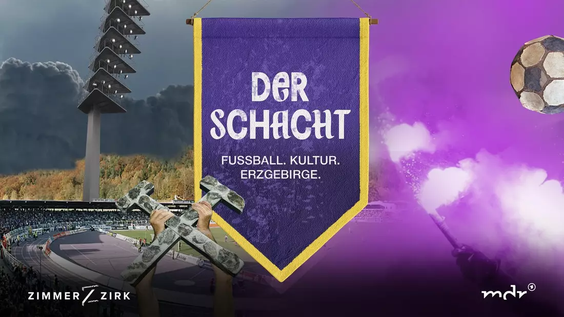 „DER SCHACHT – FUSSBALL. KULTUR. ERZGEBIRGE.“: Gregor Ryl entdeckt für MDR-Podcast die erzgebirgische Fußballkultur - Bild: presseportal.de