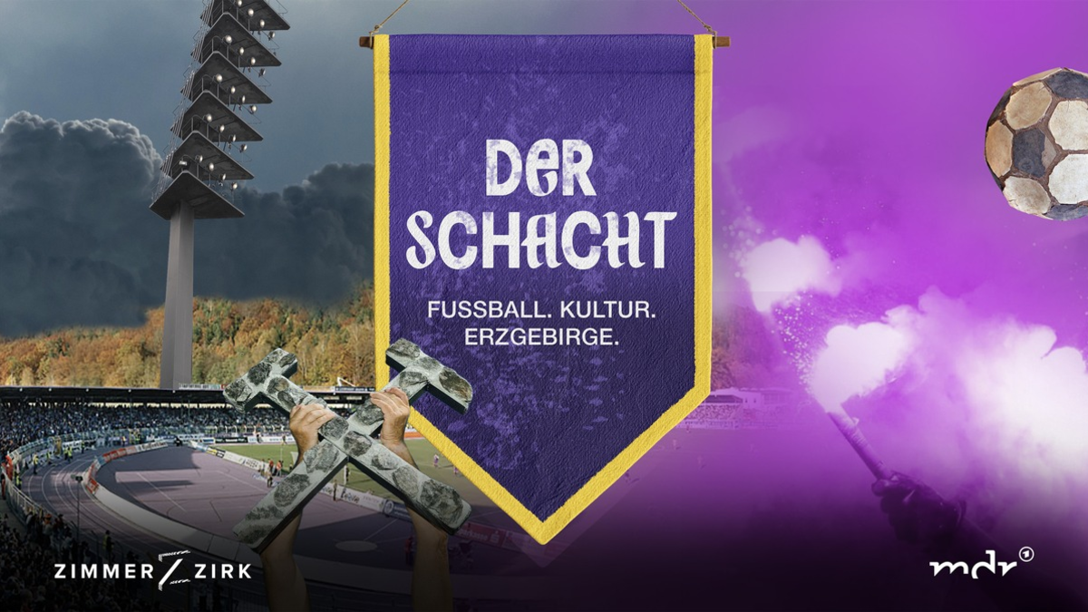 „DER SCHACHT – FUSSBALL. KULTUR. ERZGEBIRGE.“: Gregor Ryl entdeckt für MDR-Podcast die erzgebirgische Fußballkultur - Foto: presseportal.de