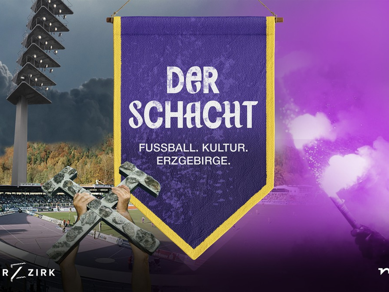 „DER SCHACHT – FUSSBALL. KULTUR. ERZGEBIRGE.“: Gregor Ryl entdeckt für MDR-Podcast die erzgebirgische Fußballkultur - Foto: presseportal.de