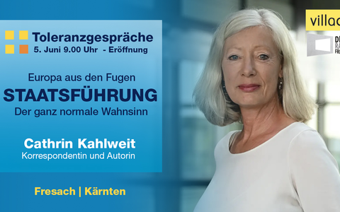 Cathrin Kahlweit eröffnet Fresach - Foto: Denk.Raum.Fresach über pressetext.de