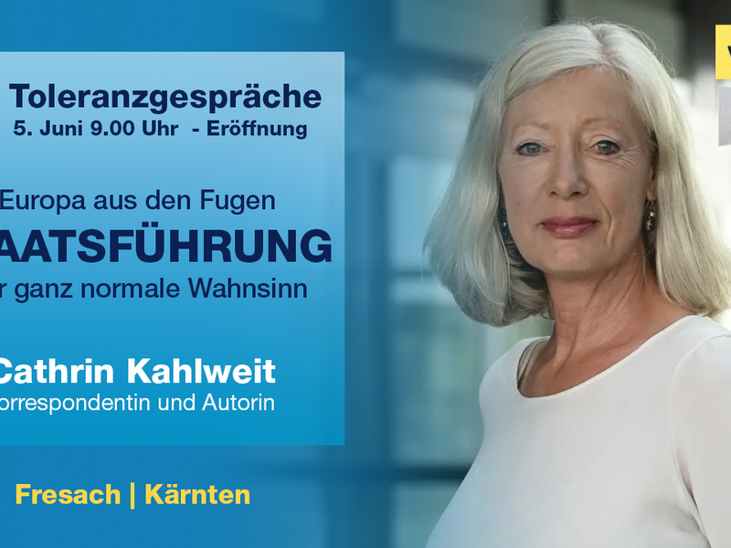 Cathrin Kahlweit eröffnet Fresach - Foto: Denk.Raum.Fresach über pressetext.de