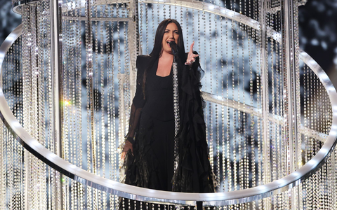 Bekam ungewöhnliche viele Stimmen im Zuschauervoting: die Israelin Yuval Raphael. - Foto: Jens Büttner/dpa