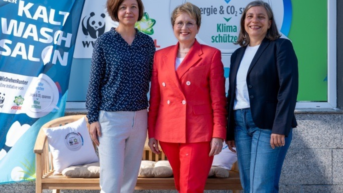 #WirDrehenRunter: Kaltwaschsalon für mehr Nachhaltigkeit im Alltag - Foto: presseportal.de