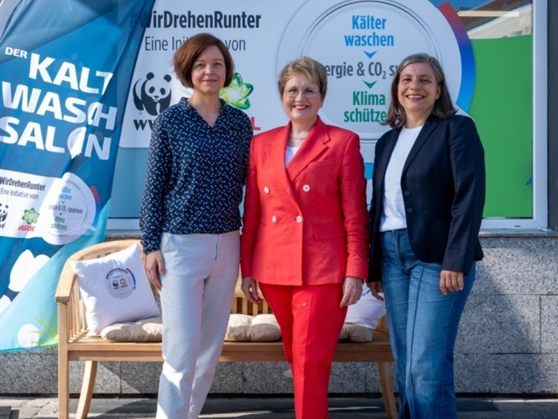 #WirDrehenRunter: Kaltwaschsalon für mehr Nachhaltigkeit im Alltag - Foto: presseportal.de