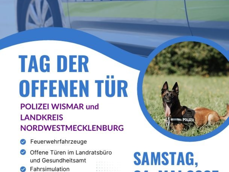 POL-HRO: Ein Tag für die ganze Familie - Polizei und Kreisverwaltung laden gemeinsam ein - Foto: presseportal.de