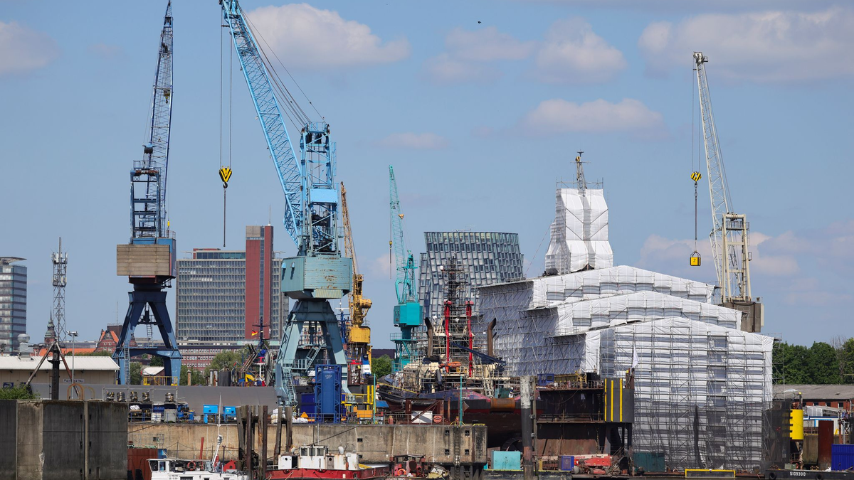 «Das Reparaturgeschäft läuft gut, der Marineschiffbau läuft gut», sagt der Präsident des Verbands für Schiffbau und Meerestechnik VSM, Harald Fassmer. - Foto: Christian Charisius/dpa
