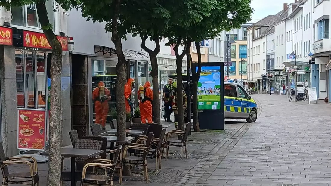 FW Paderborn: Pulverfund in der Paderborner Innenstadt - Bild: presseportal.de