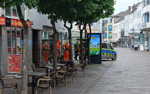 FW Paderborn: Pulverfund in der Paderborner Innenstadt - Foto: presseportal.de