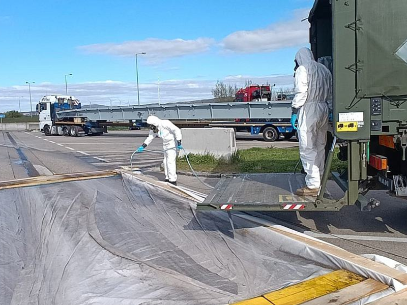 Einsatz gegen Maul- und Klauenseuche in Österreich (Archiv) - Foto: Bundesheer,  Text: über dts Nachrichtenagentur