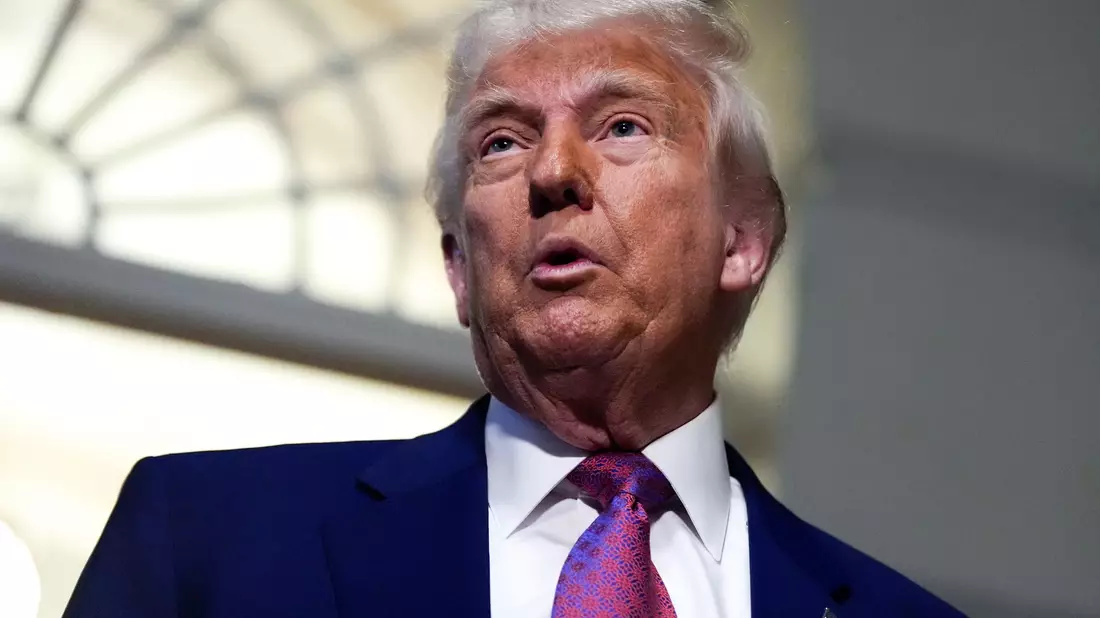 US-Präsident Donald Trump - Bild: Julia Demaree Nikhinson/AP/dpa