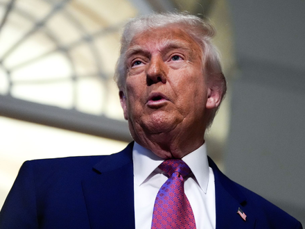 US-Präsident Donald Trump - Foto: Julia Demaree Nikhinson/AP/dpa