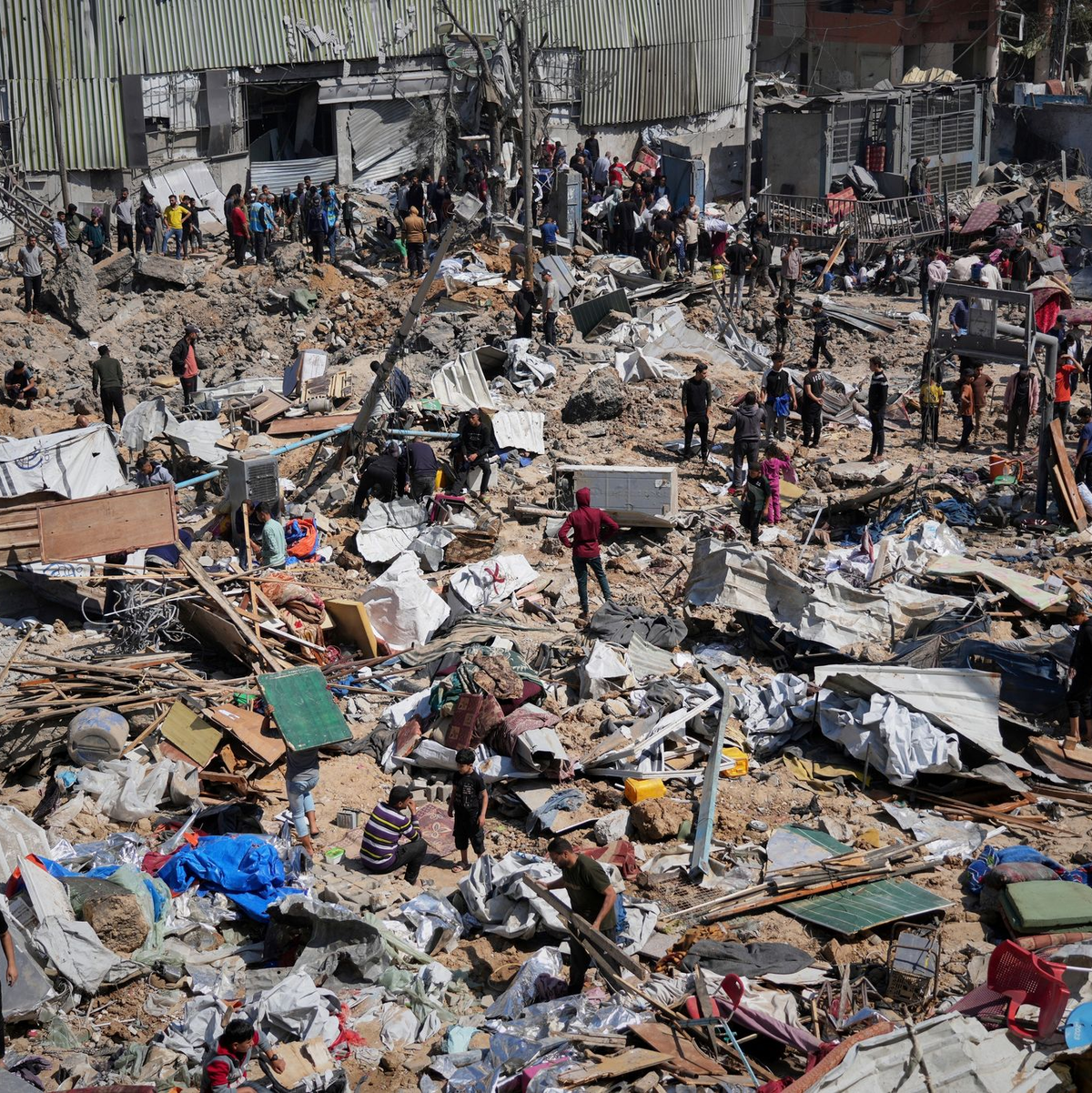 Die EU stellt angesichts der Lage im Gazastreifen ihr Partnerschaftsabkommen mit Israel infrage. (Archivbild) - Foto: Abdel Kareem Hana/AP/dpa
